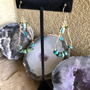 Lyonsden custom genuine gemstone earrings.